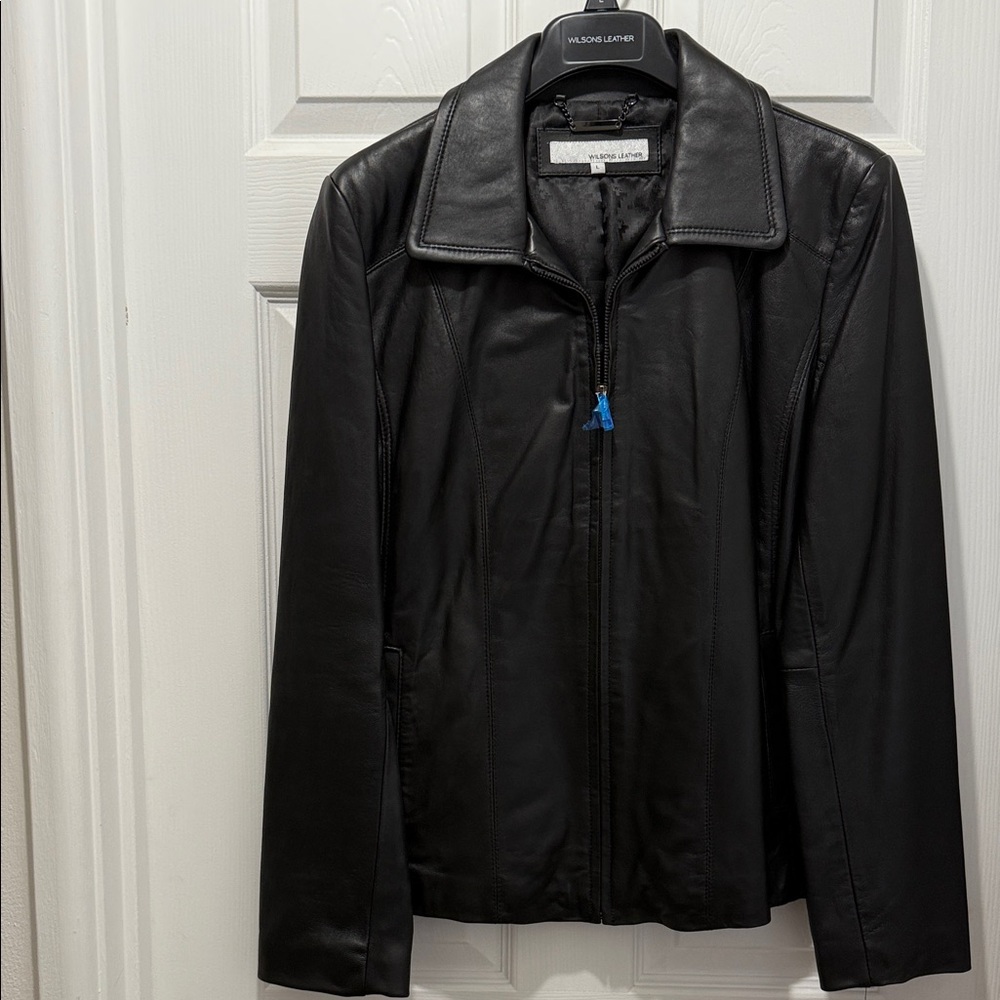 Wilsons Leather Classic Black Jacket